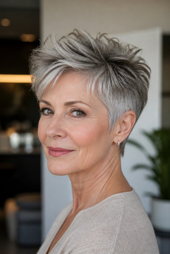 volume on top hairstyle