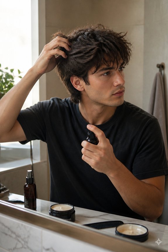 wolf cut styling essentials