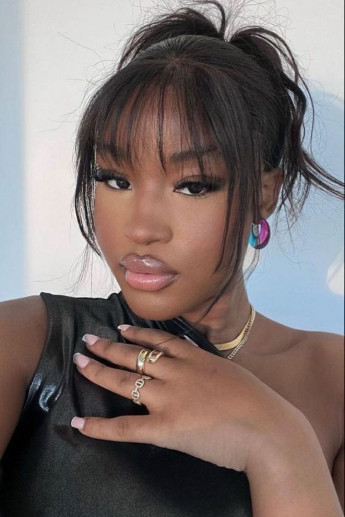 Bangs Styles for Small Foreheads