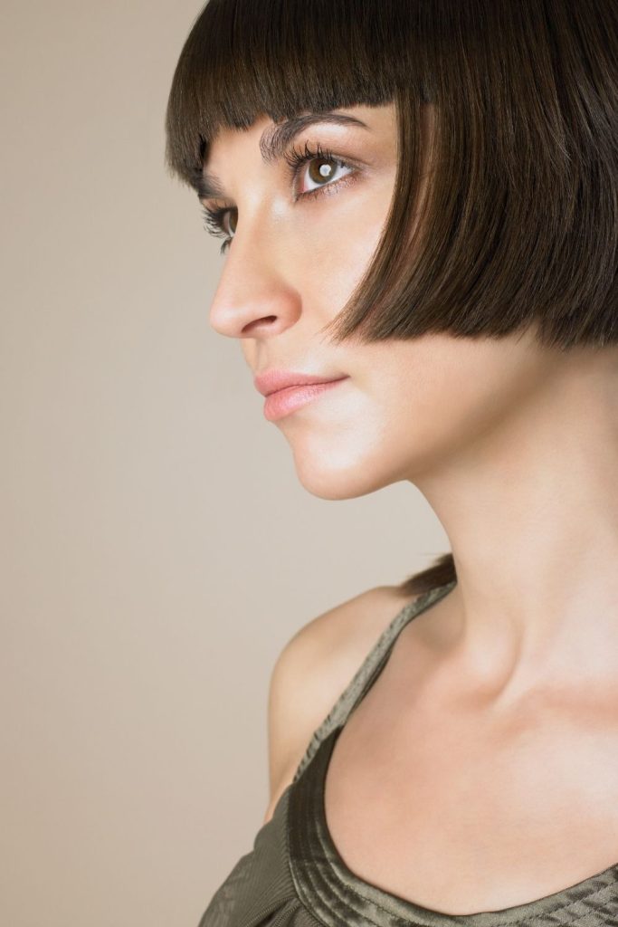 Blunt Bob Hairstyles With Bangs