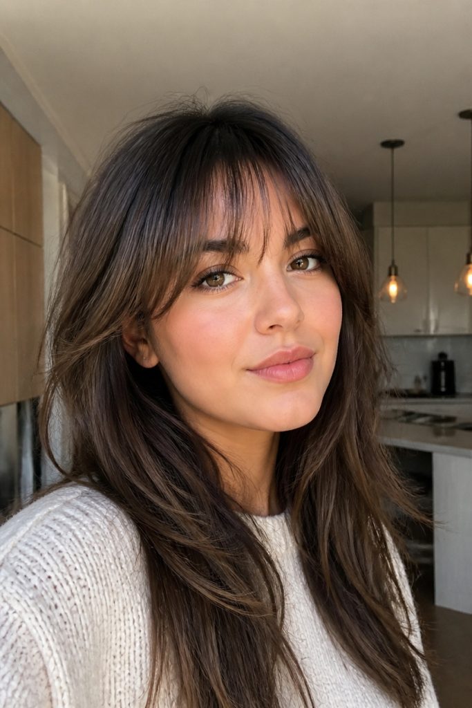 French Girl Bangs