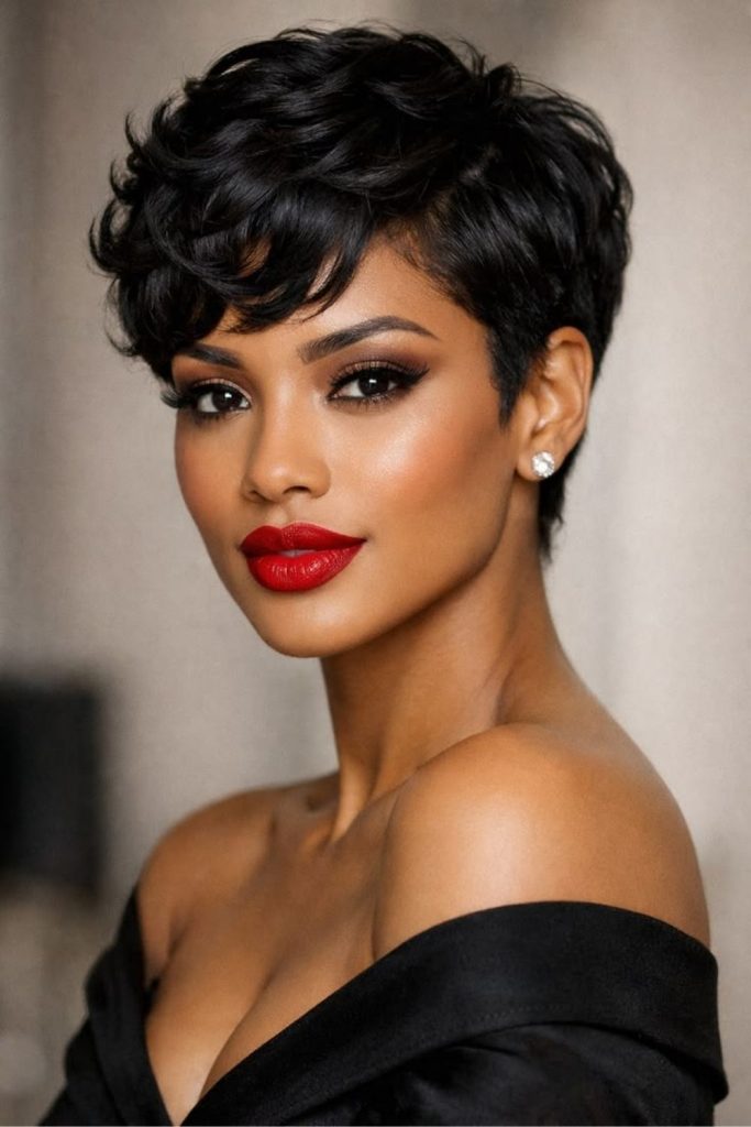 Sassy Pixie Cuts for Black Women