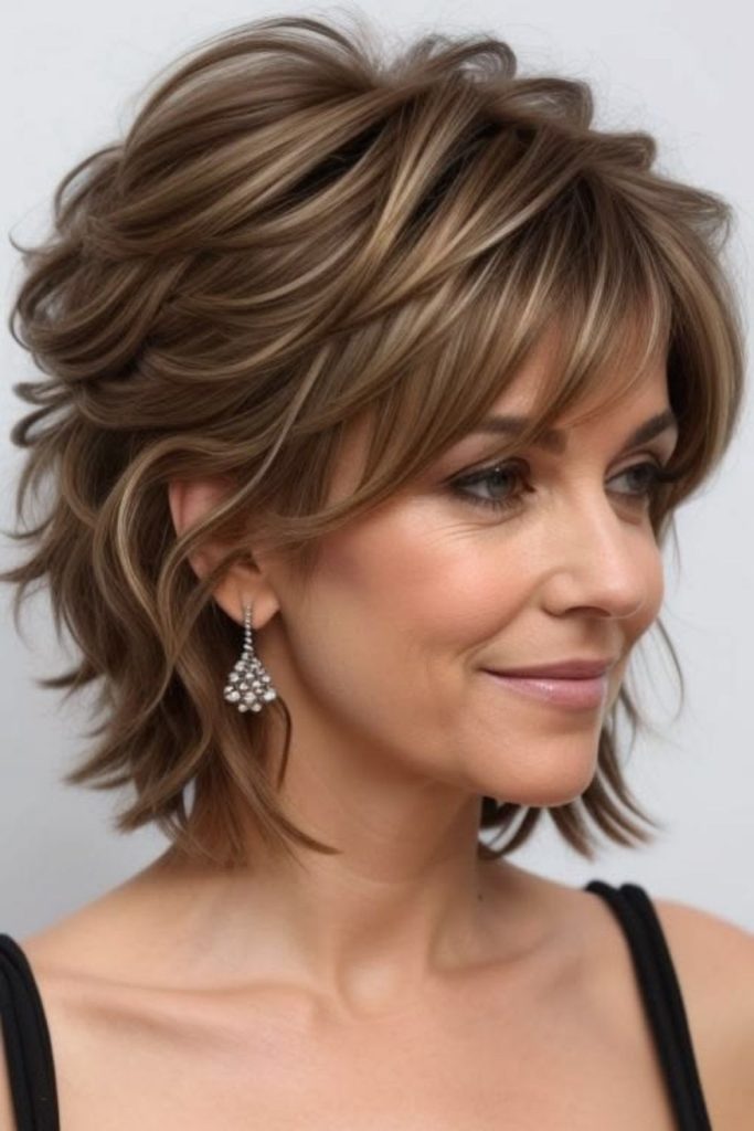 Shag Hairstyles for Women Over 50
