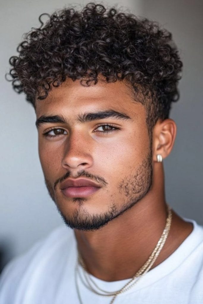 Short Curly Haircuts Men