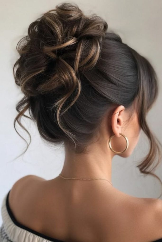 Updo Hairstyles for Medium-Length Hair