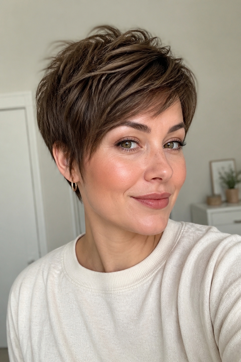 elongate face with softness