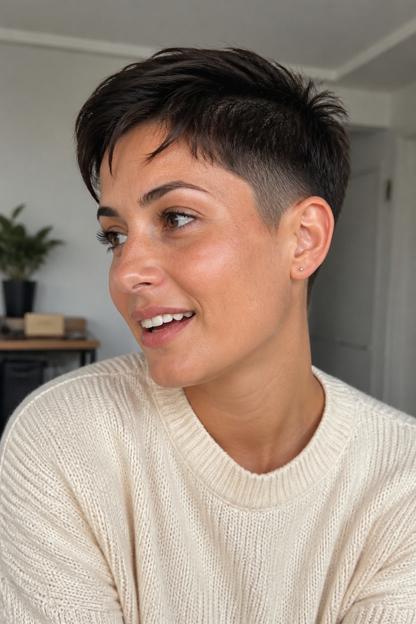 tapered sides enhance roundness