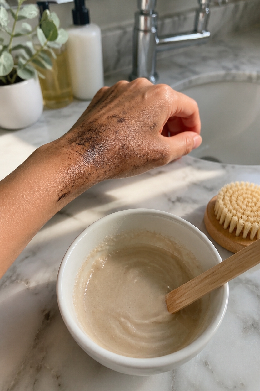 baking soda dye removal