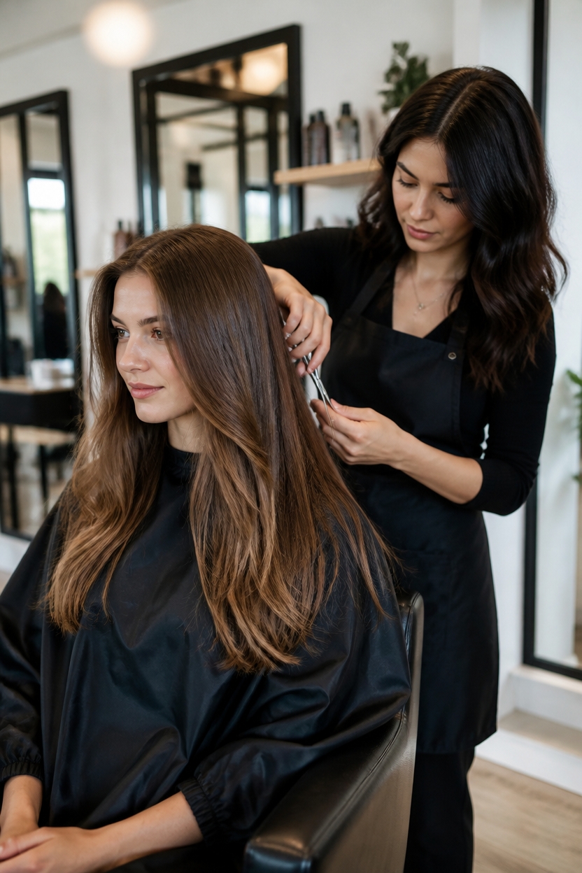 healthy hair through regular trims