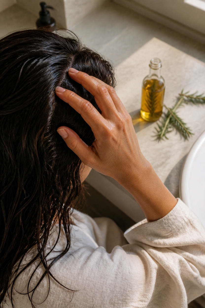 rosemary oil promotes hair growth